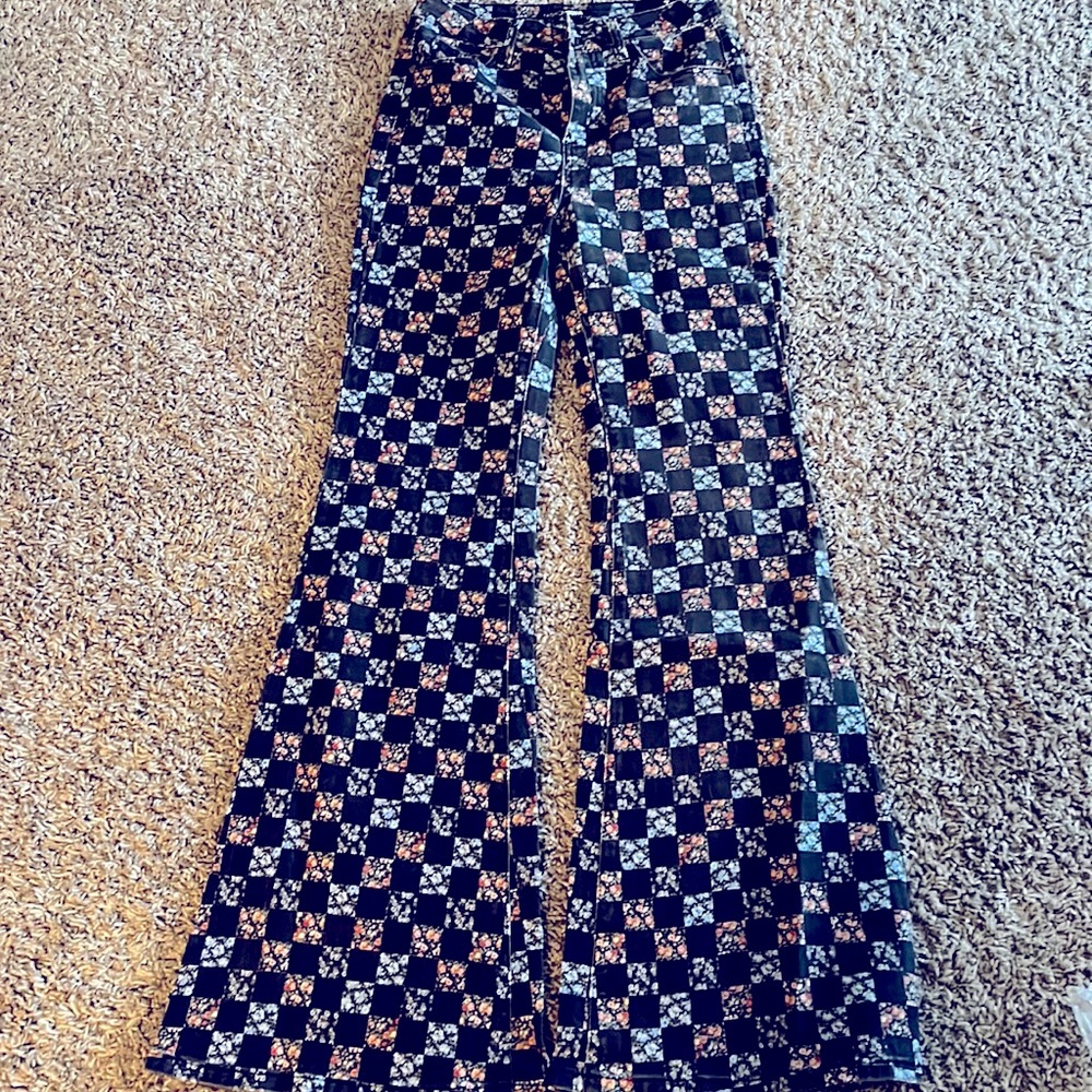 Pattern jeans